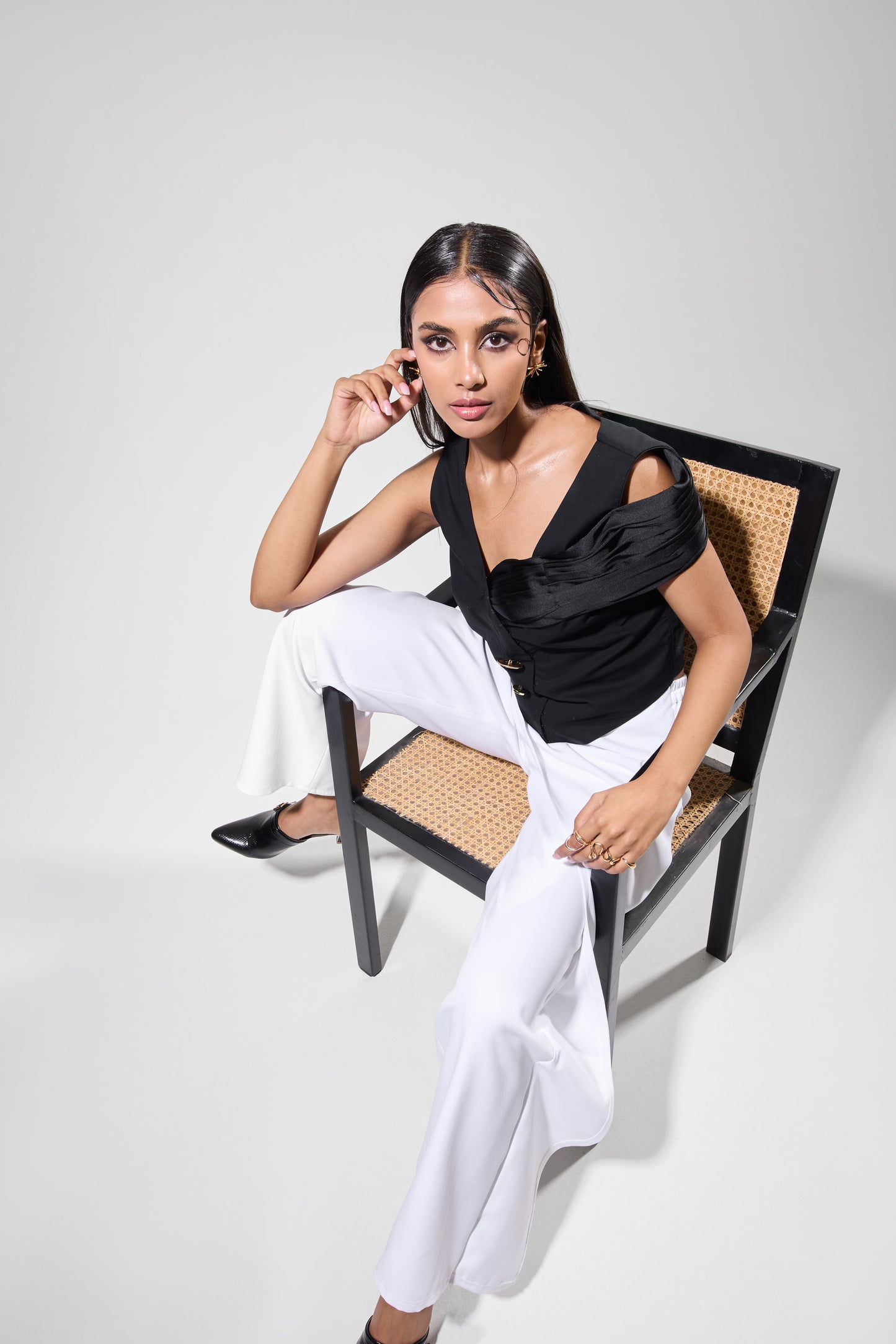 Opulent Edge Vest Top